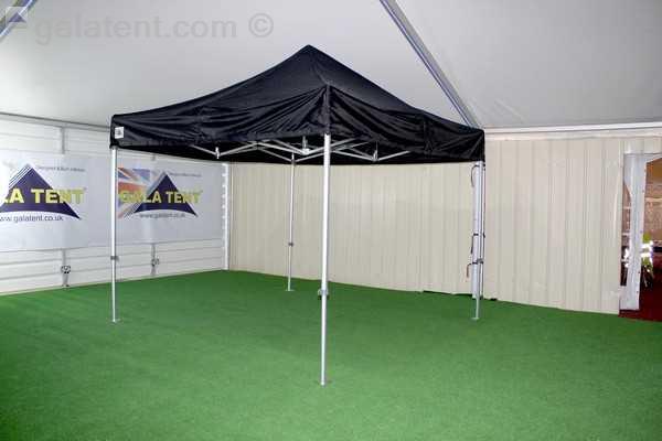 Voor type mijn Verfijnen 3m x 3m Easy UP Partytent Vouwtent PVC Pro-40 (Zwart) | Gala Tent Nederland